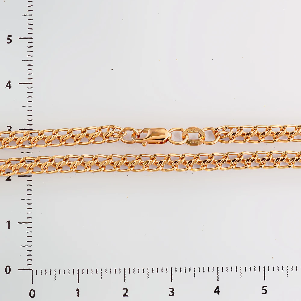 Цепь из красного золота 585 пробы