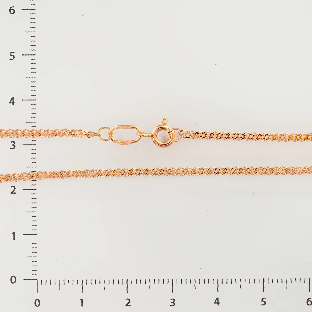 Цепь из красного золота 585 пробы