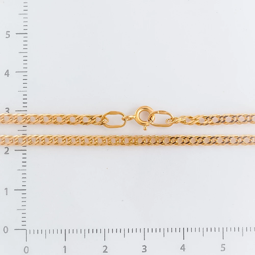 Цепь из красного золота 585 пробы