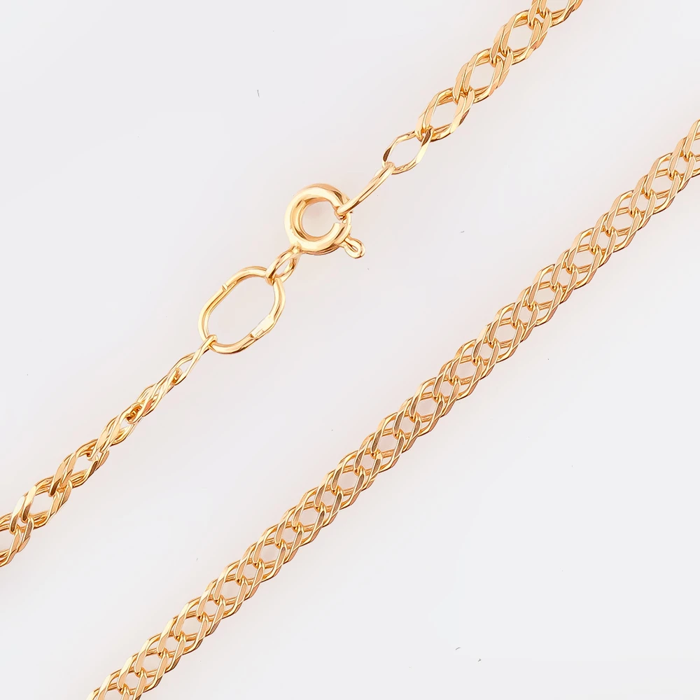 Цепь из красного золота 585 пробы