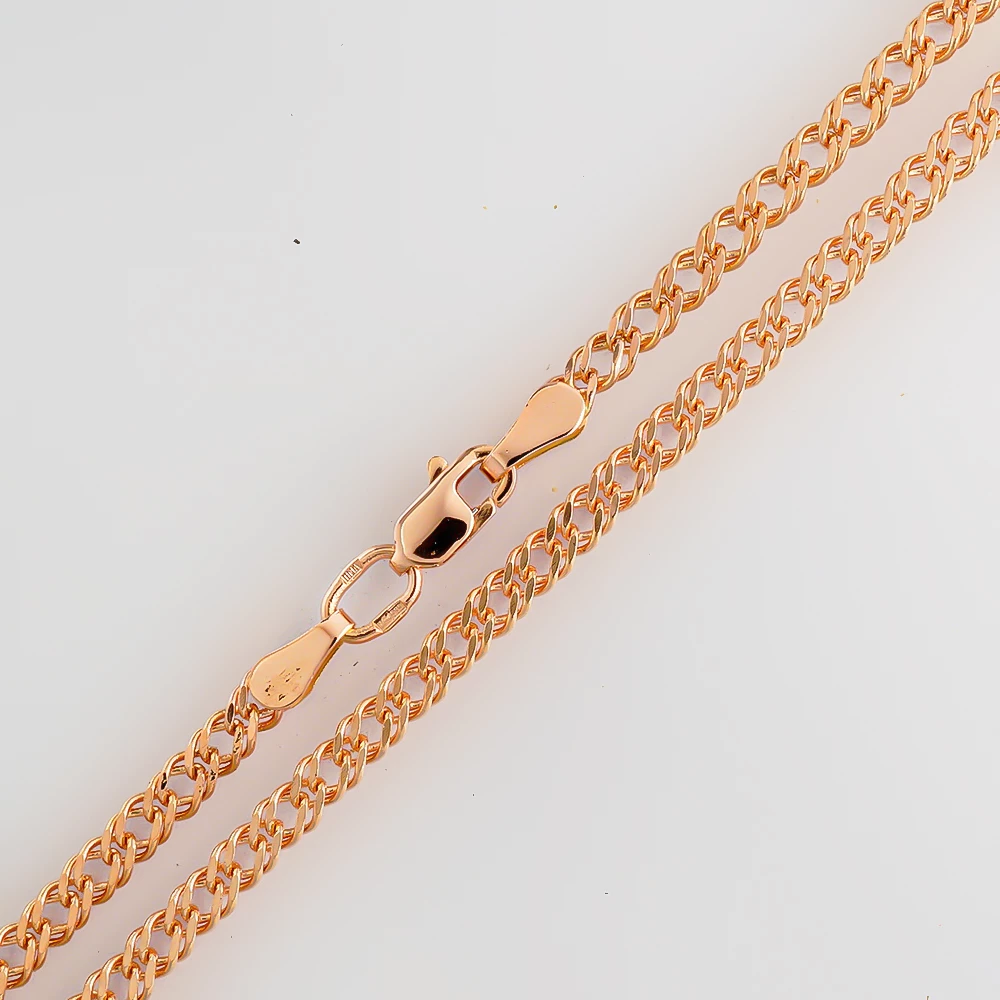 Цепь из красного золота 585 пробы