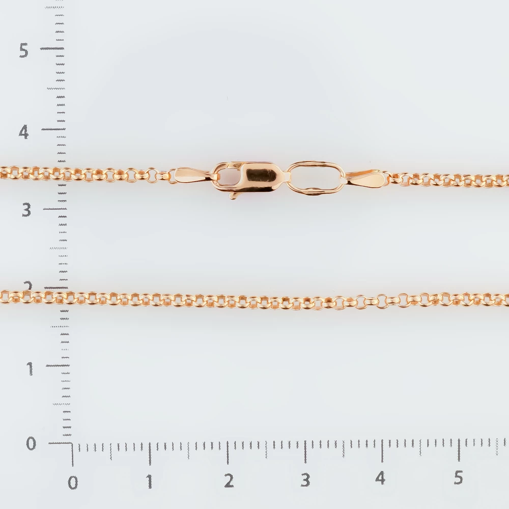 Цепь из красного золота 585 пробы