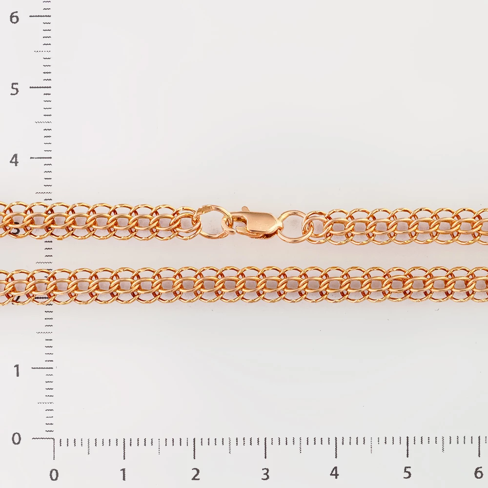 Цепь из красного золота 585 пробы