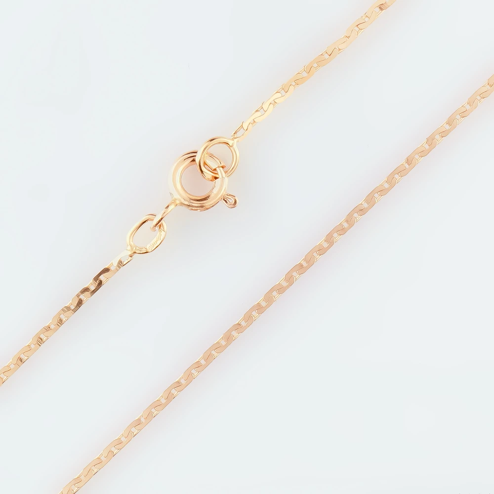 Цепь из красного золота 585 пробы