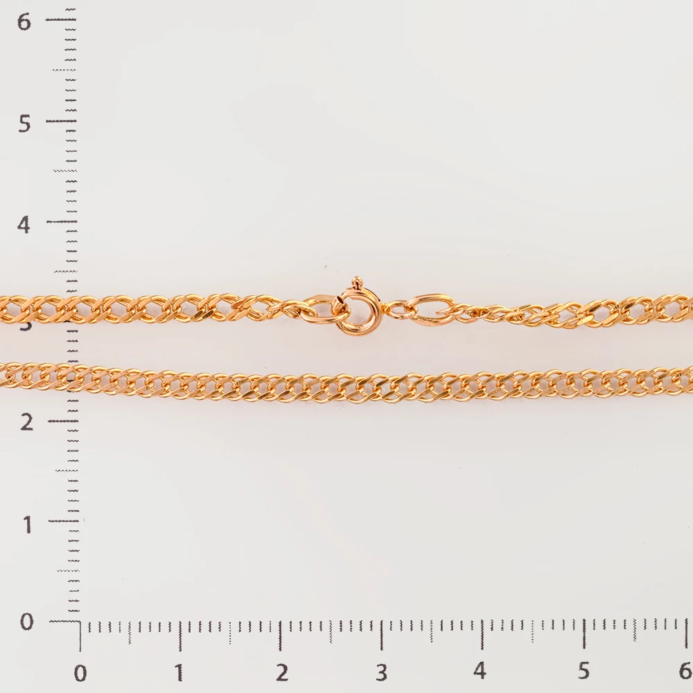 Цепь из красного золота 585 пробы