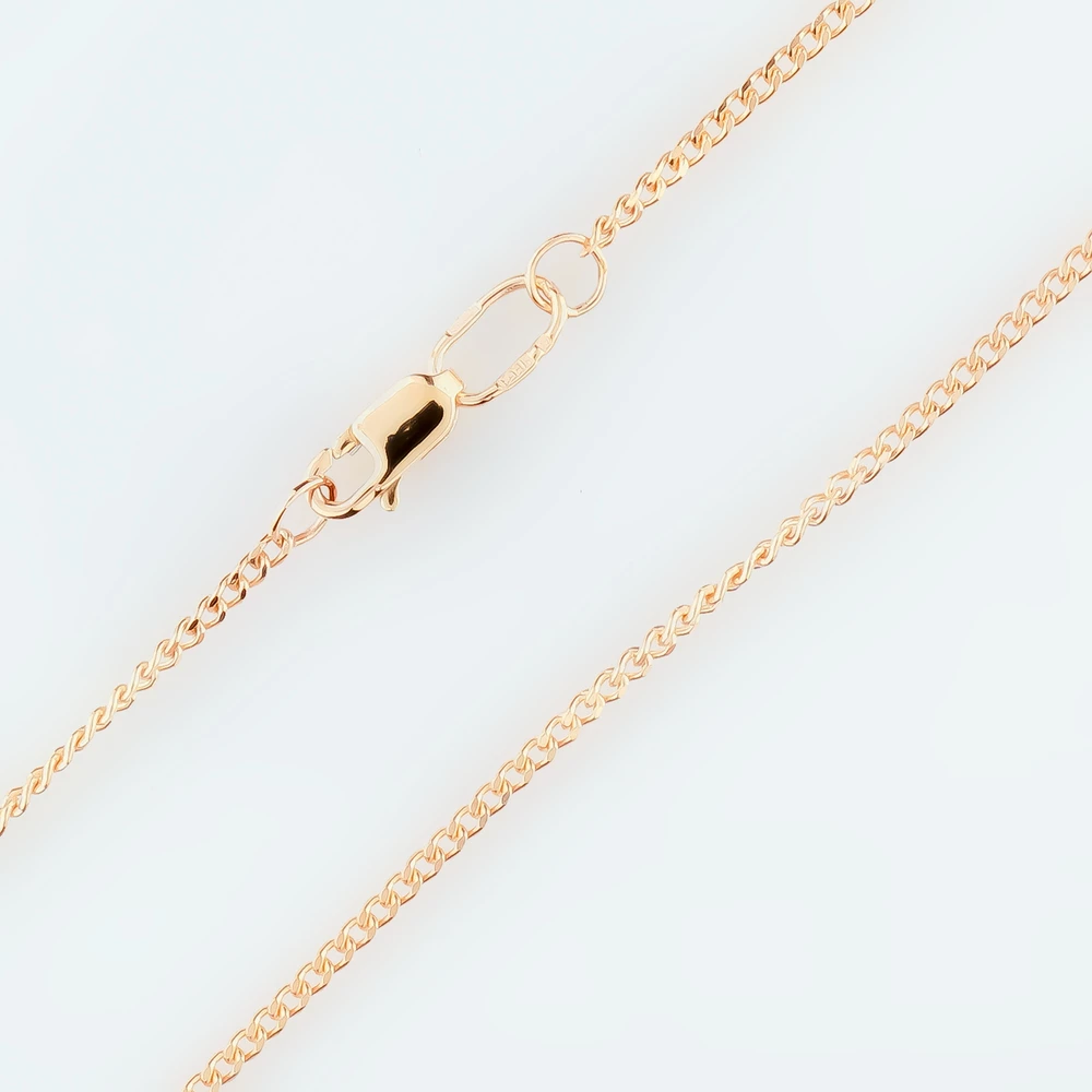 Цепь из красного золота 585 пробы