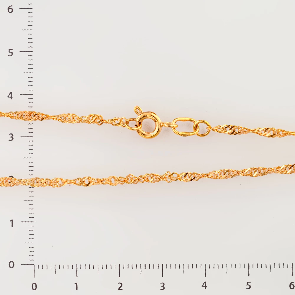 Цепь из красного золота 375 пробы