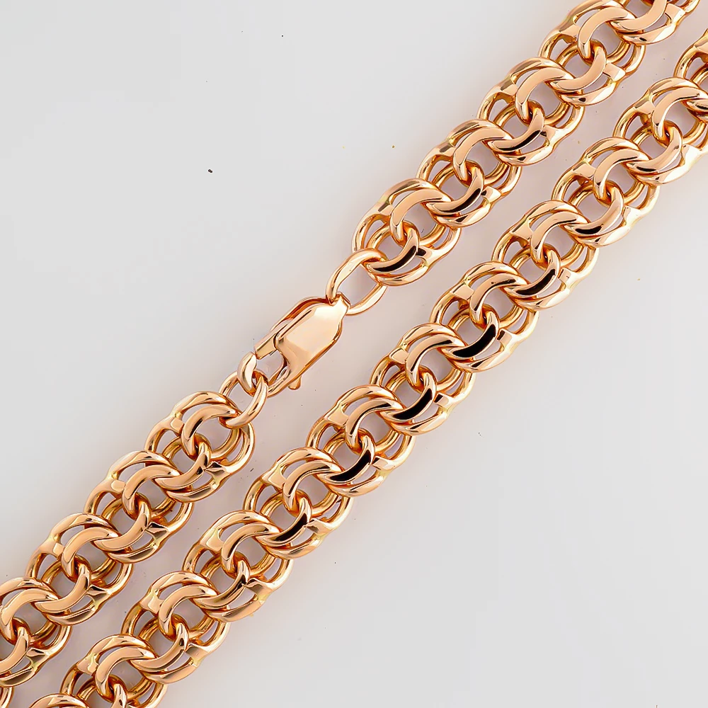 Цепь из красного золота 585 пробы