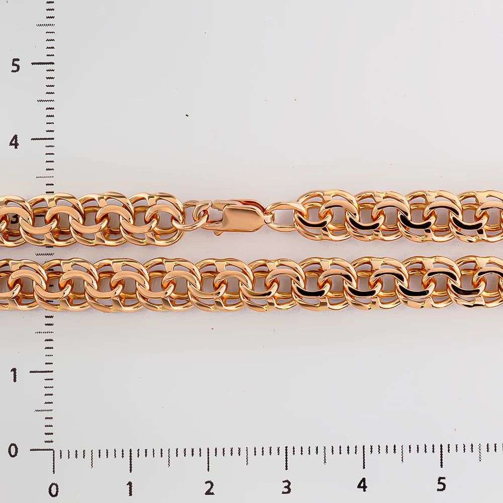 Цепь из красного золота 585 пробы