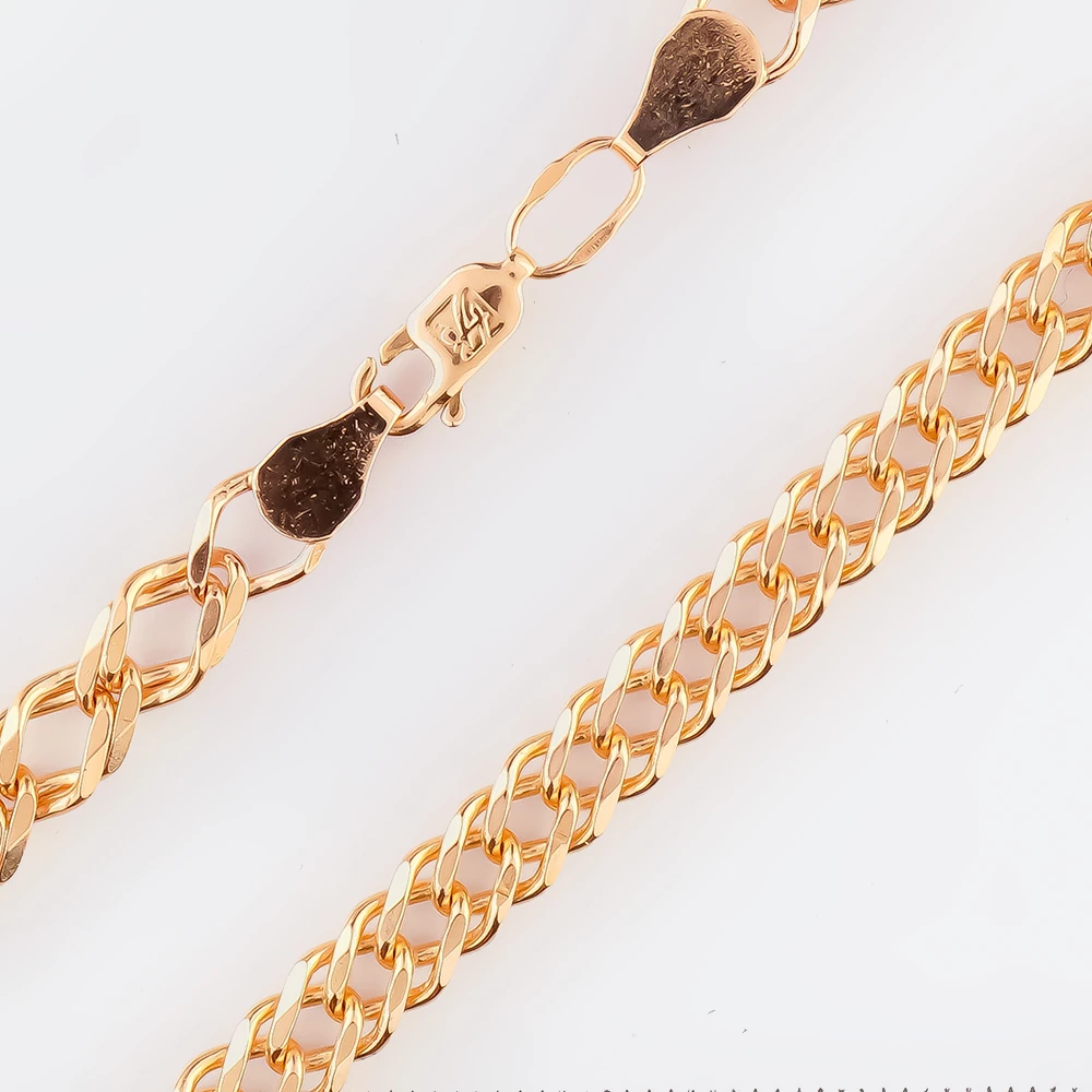 Цепь из красного золота 585 пробы