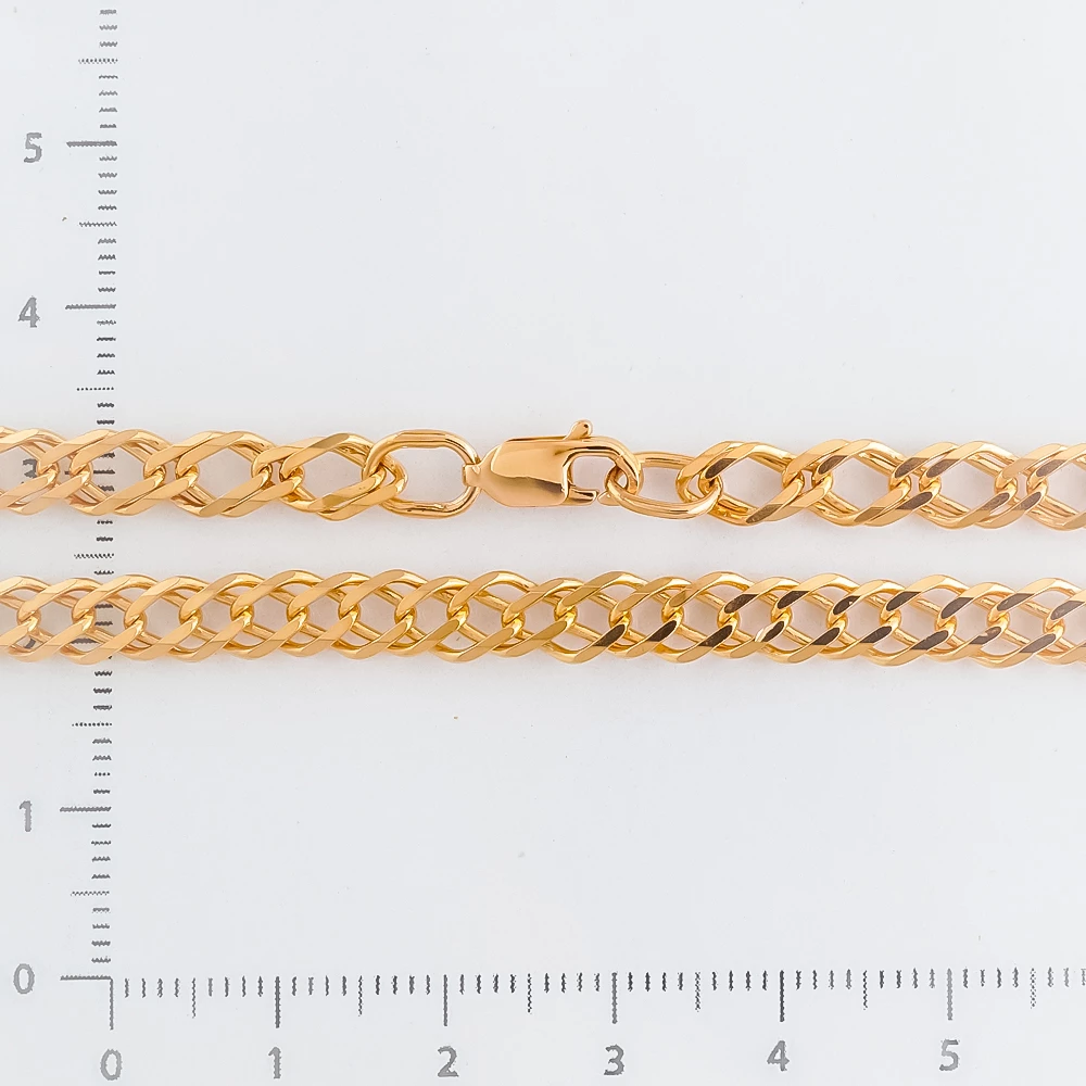 Цепь из красного золота 585 пробы