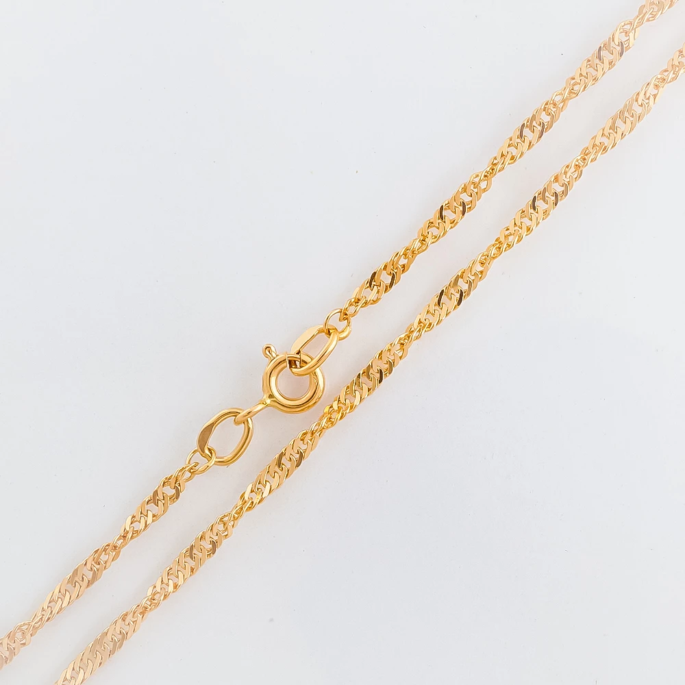 Цепь из красного золота 585 пробы