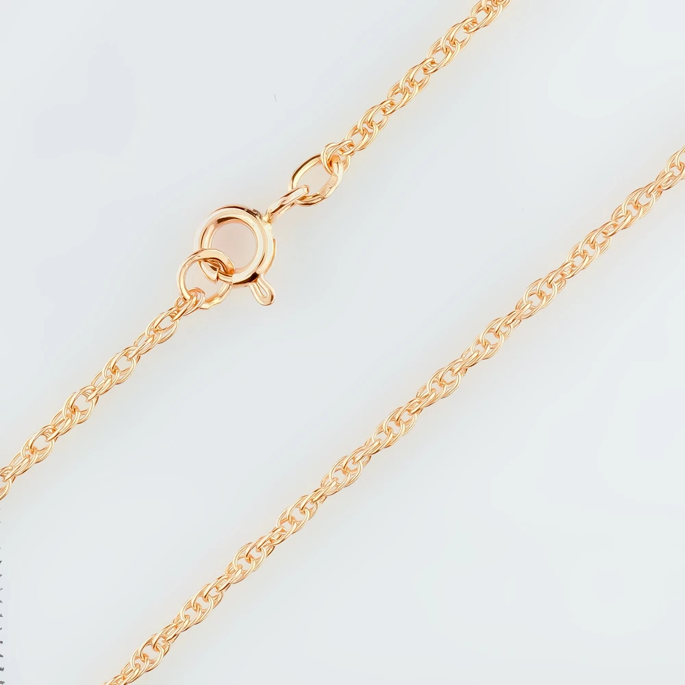 Цепь из красного золота 585 пробы