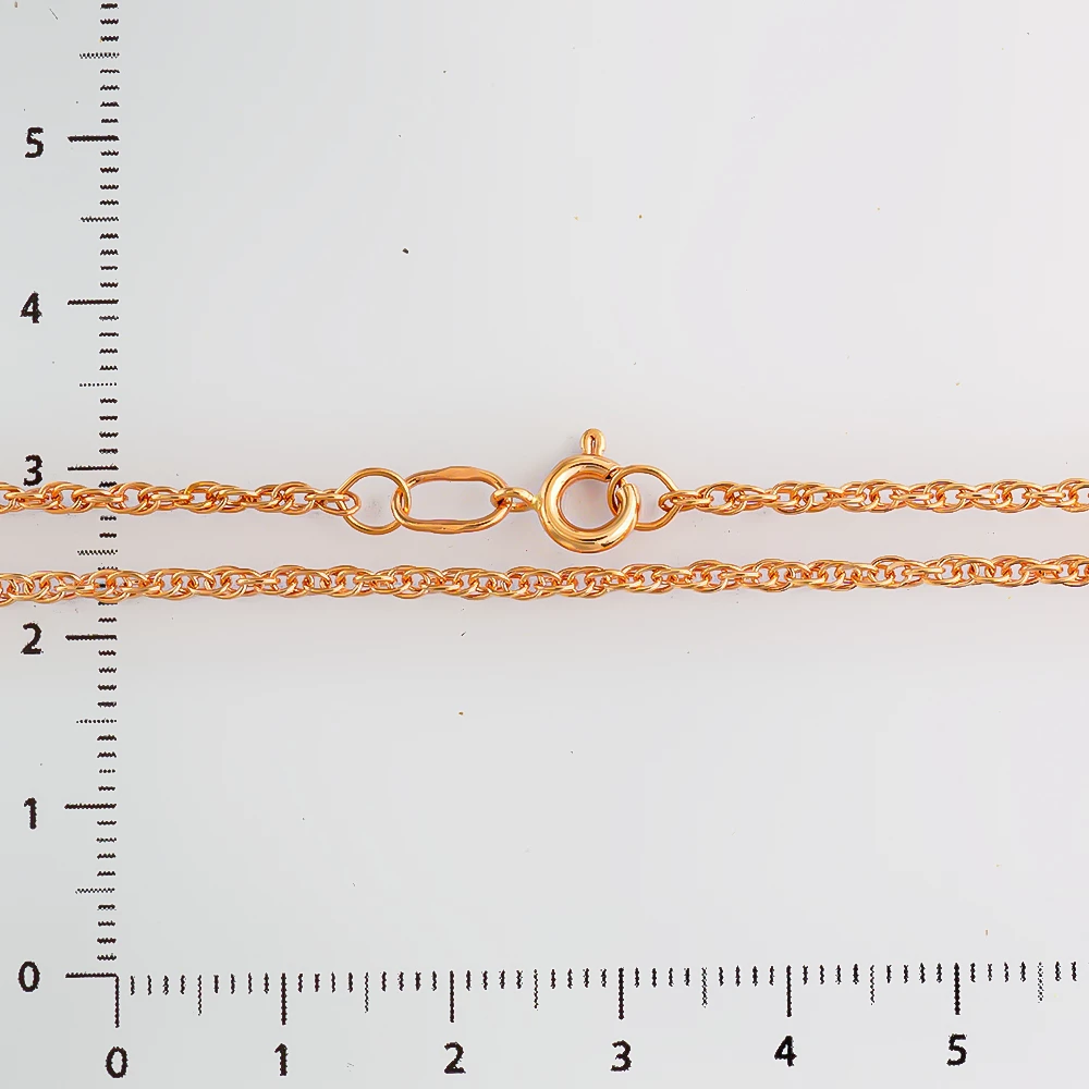 Цепь из красного золота 585 пробы