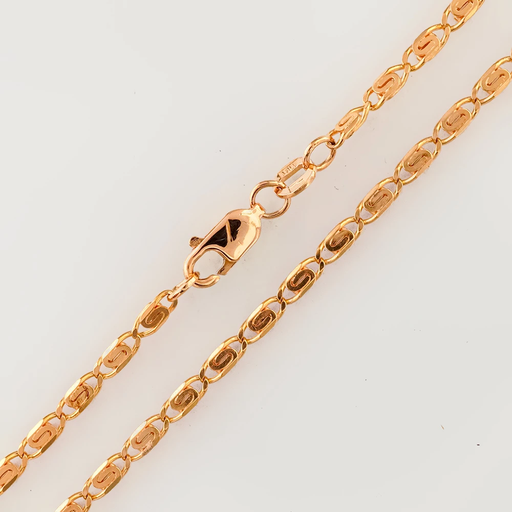 Цепь из красного золота 585 пробы