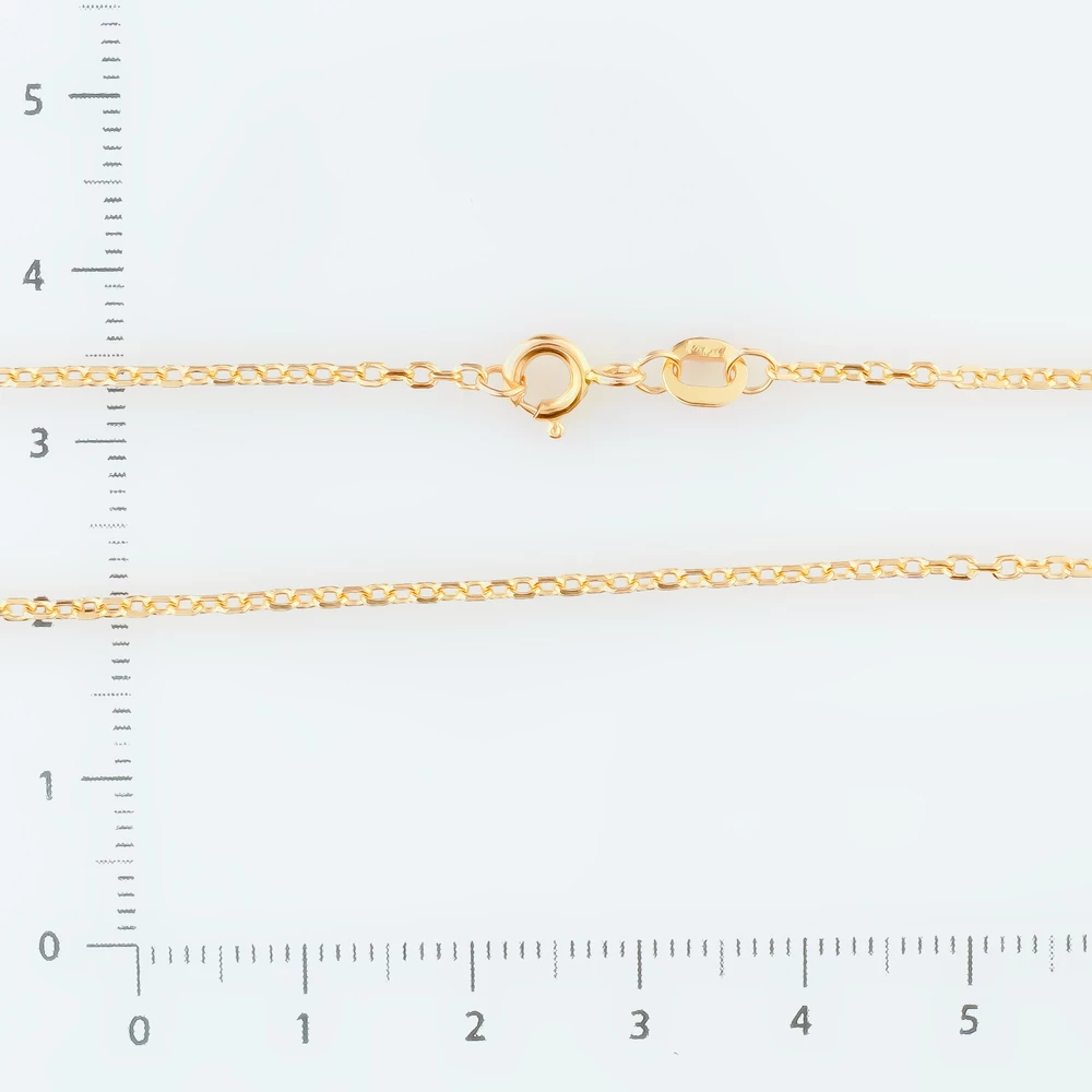 Цепь из красного золота 585 пробы