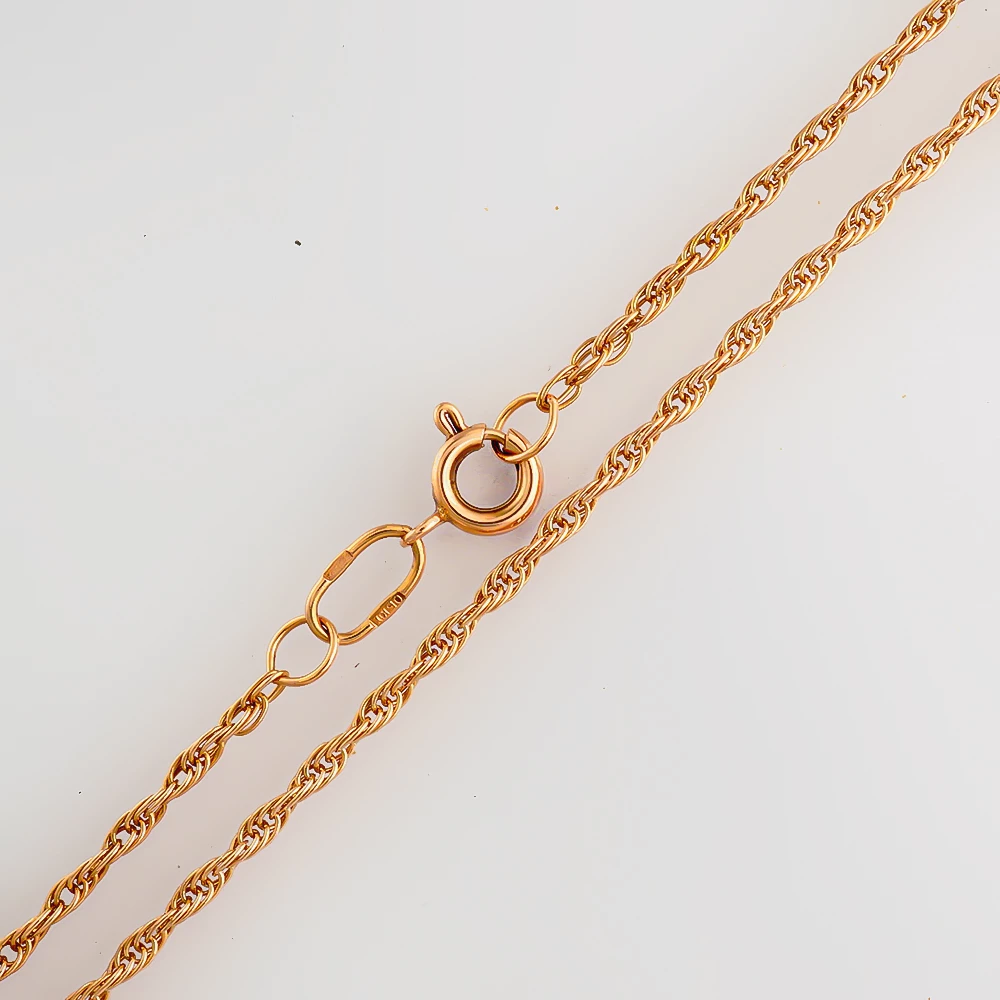 Цепь из красного золота 375 пробы