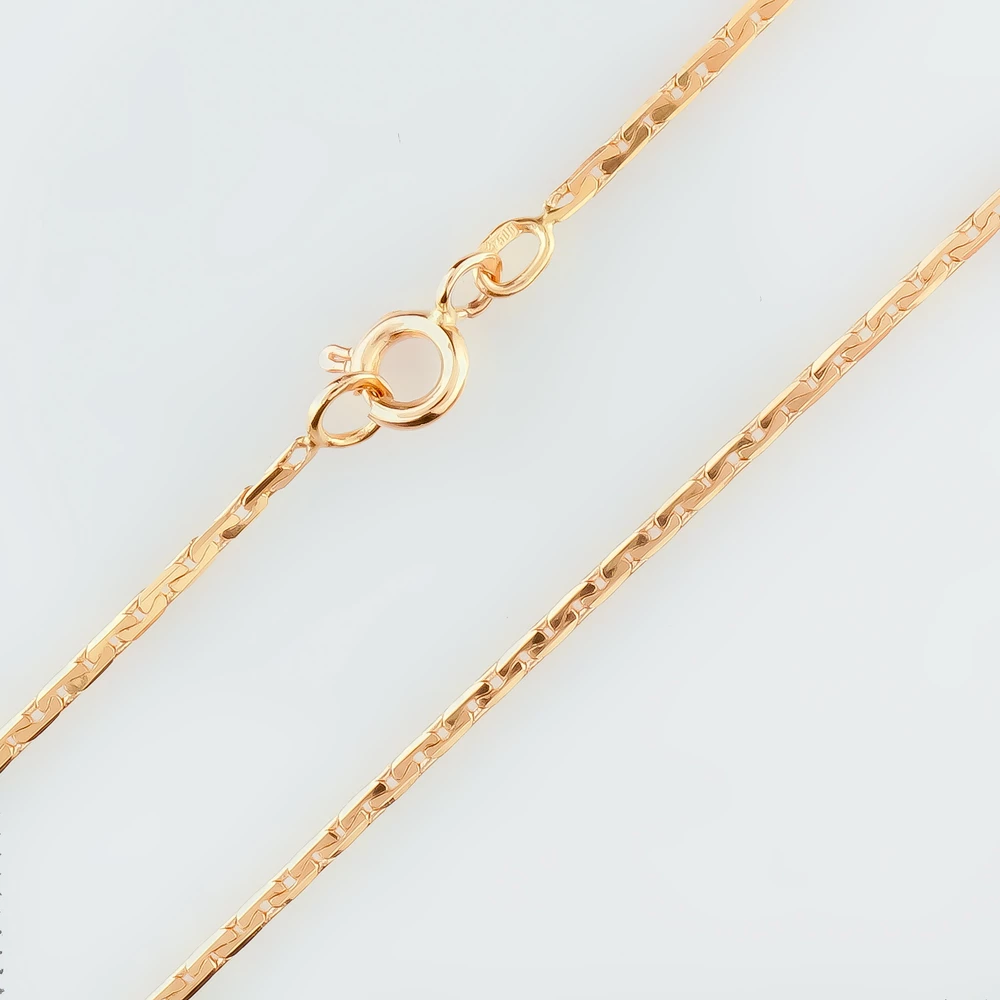 Цепь из красного золота 585 пробы