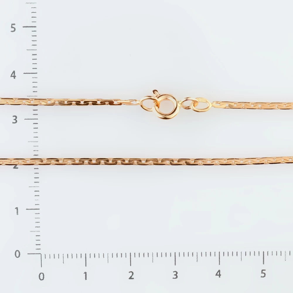 Цепь из красного золота 585 пробы