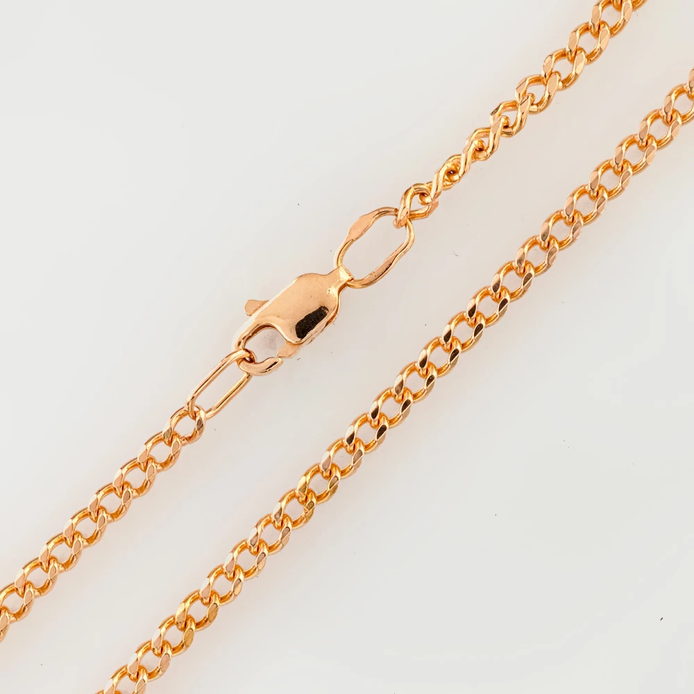 Цепь из красного золота 585 пробы