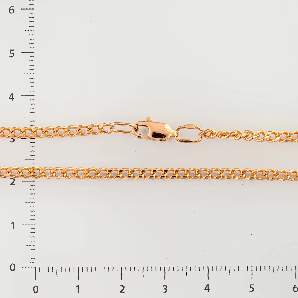Цепь из красного золота 585 пробы