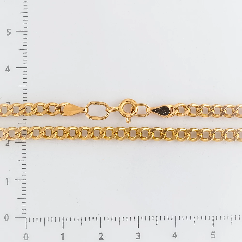 Цепь из красного золота 585 пробы