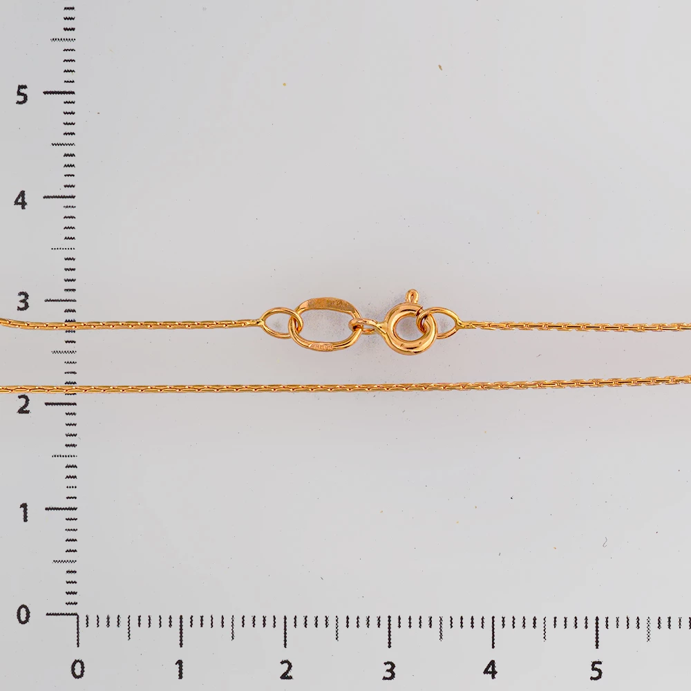 Цепь из красного золота 585 пробы