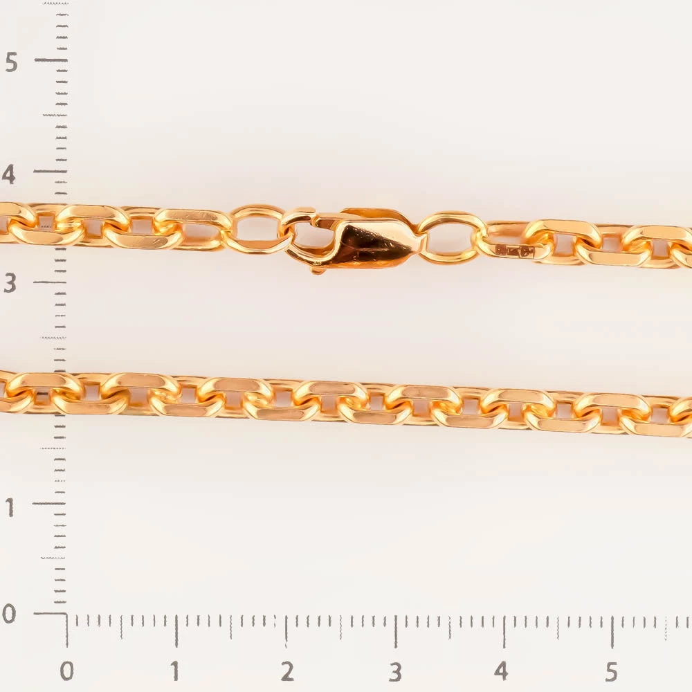 Цепь из красного золота 585 пробы