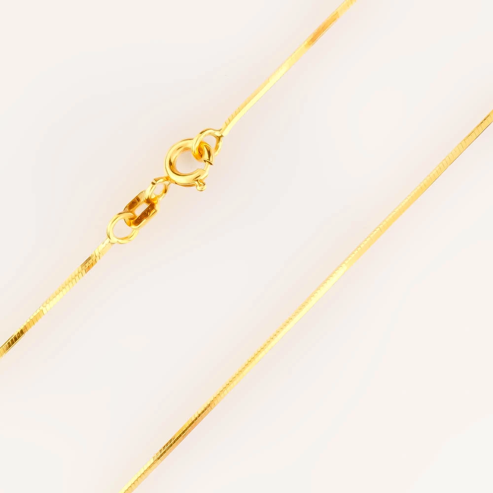 Цепь из желтого золота 750 пробы