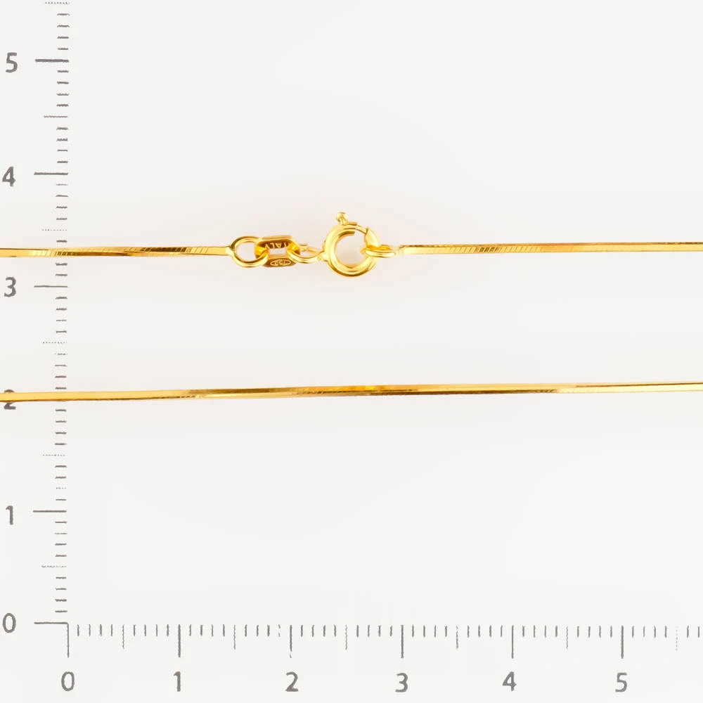 Цепь из желтого золота 750 пробы