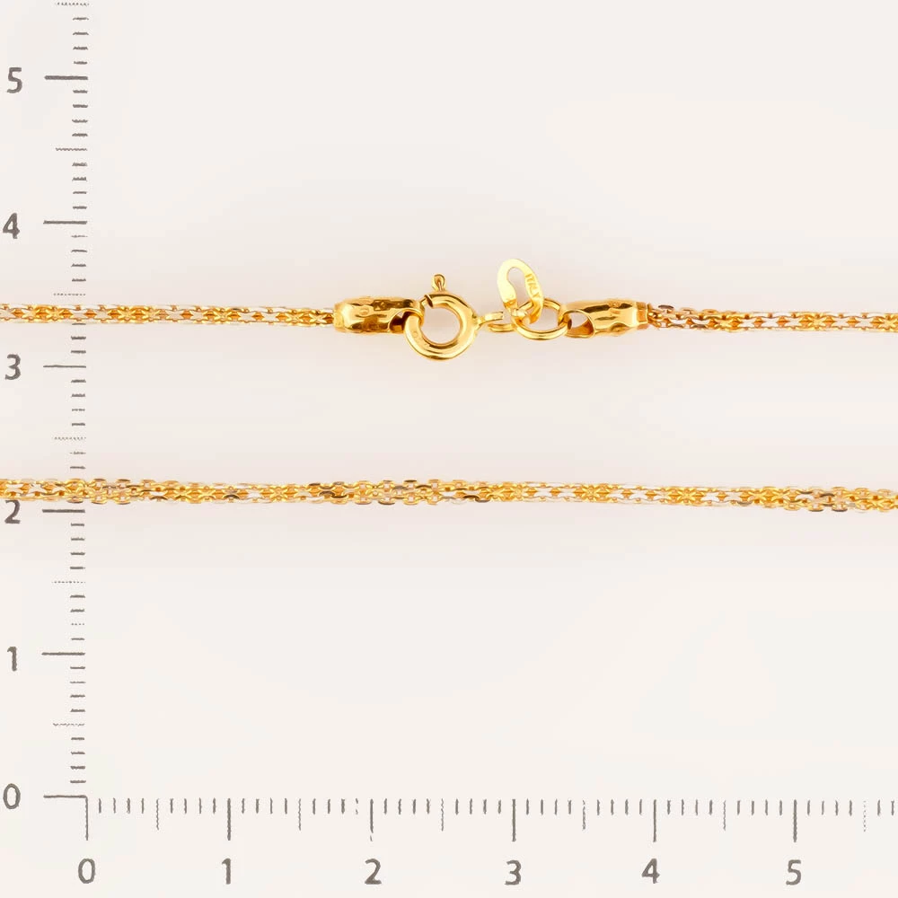 Цепь из желтого золота 750 пробы