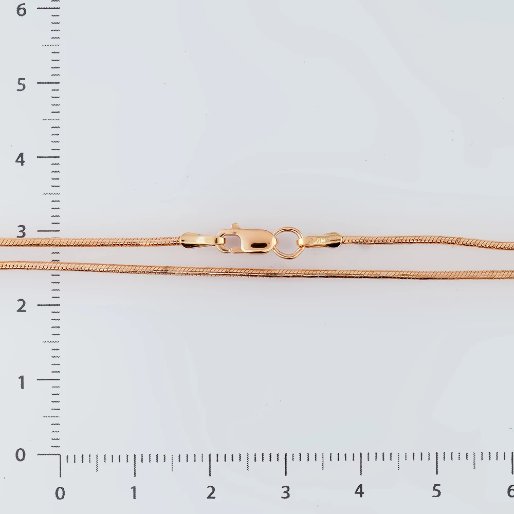 Цепь из красного золота 585 пробы