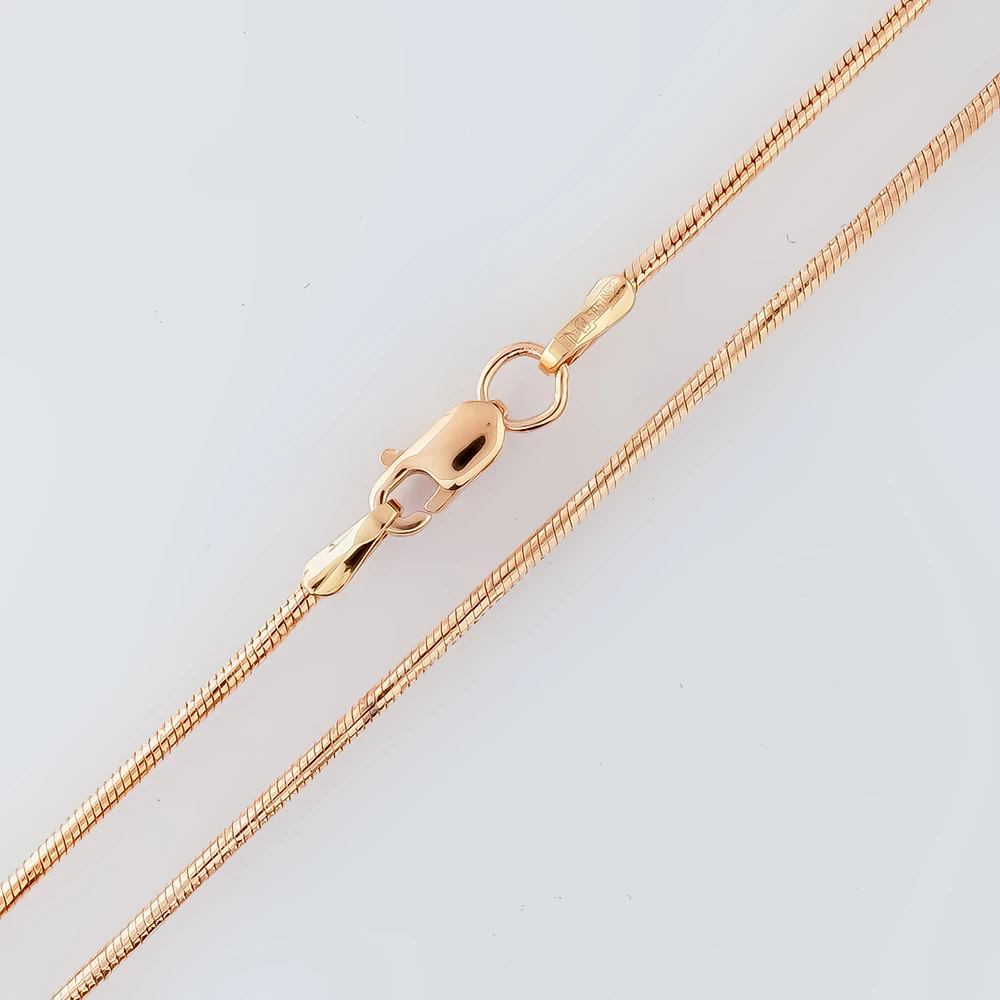 Цепь из красного золота 585 пробы