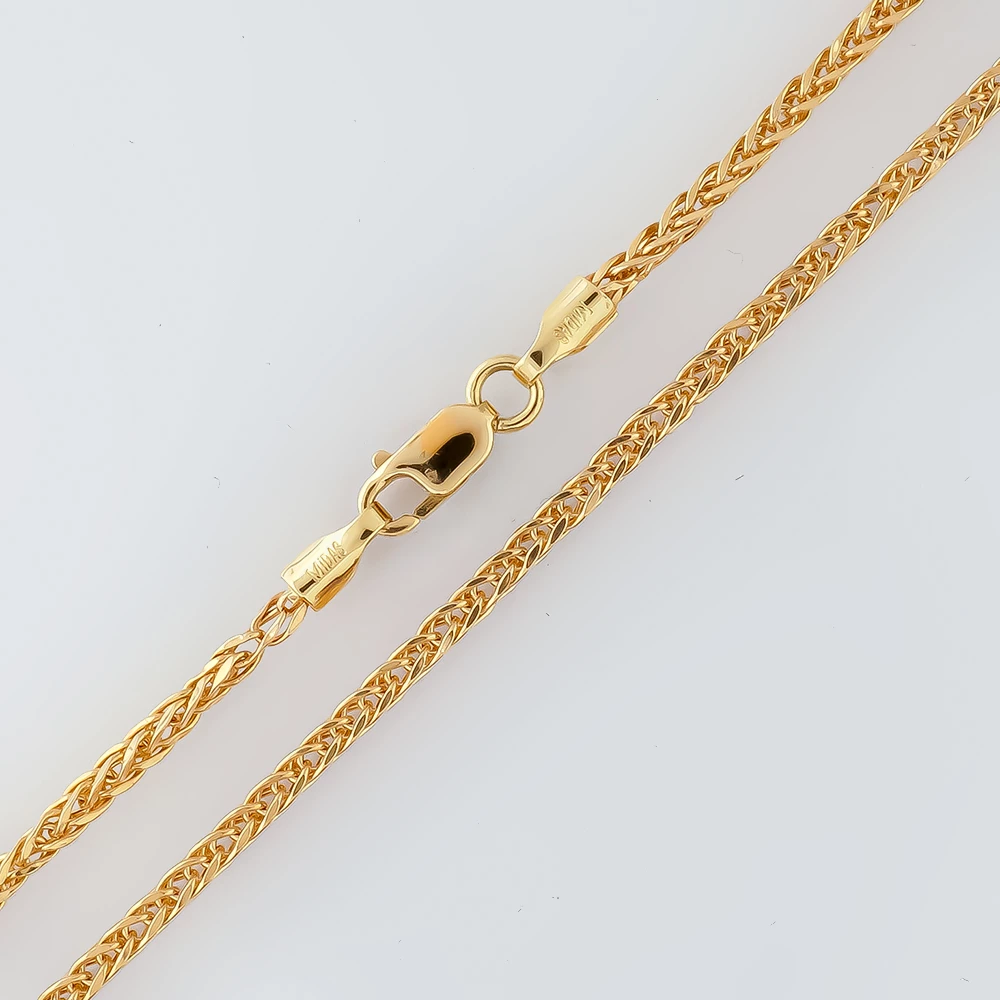 Цепь из желтого золота 585 пробы