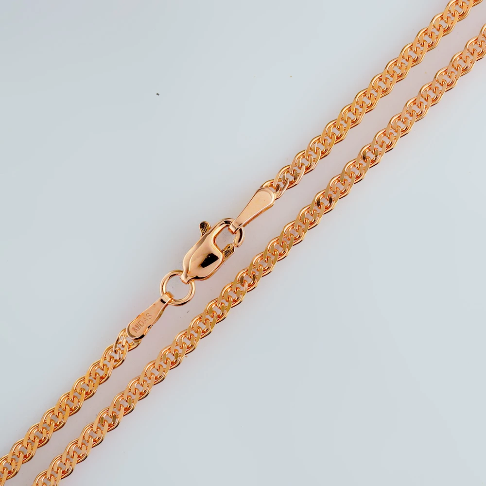 Цепь из красного золота 585 пробы