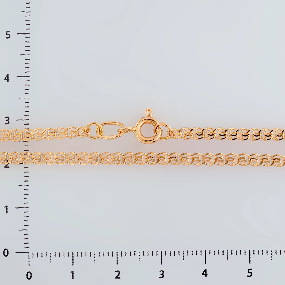 Цепь из красного золота 585 пробы