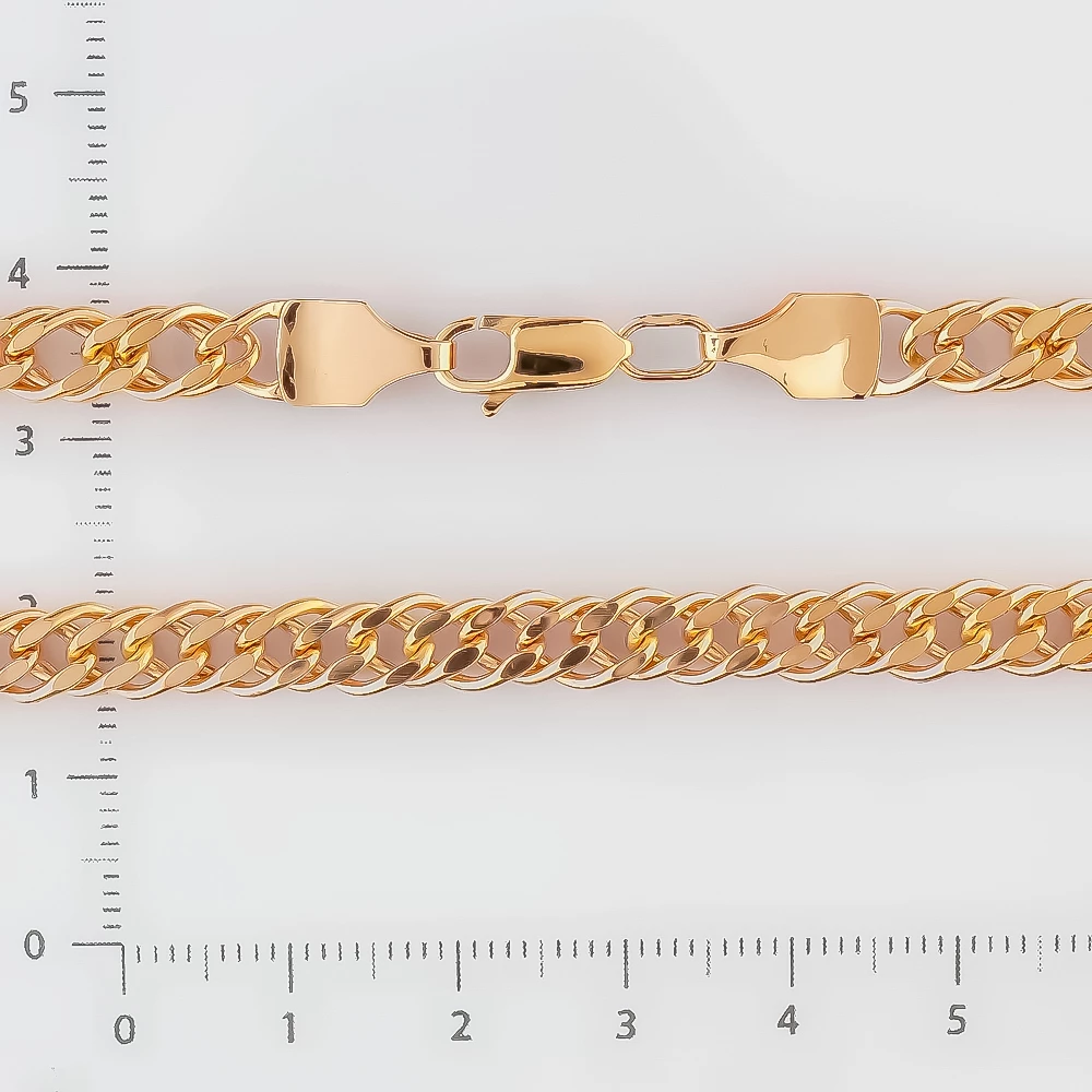 Цепь из красного золота 585 пробы