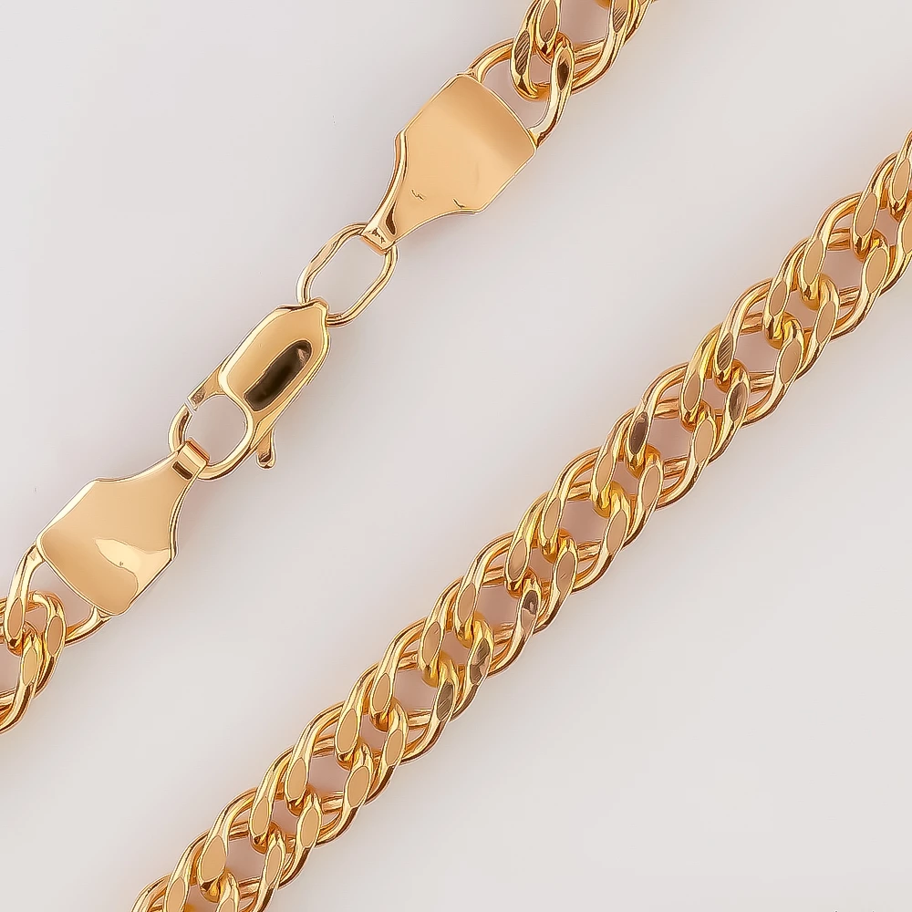 Цепь из красного золота 585 пробы