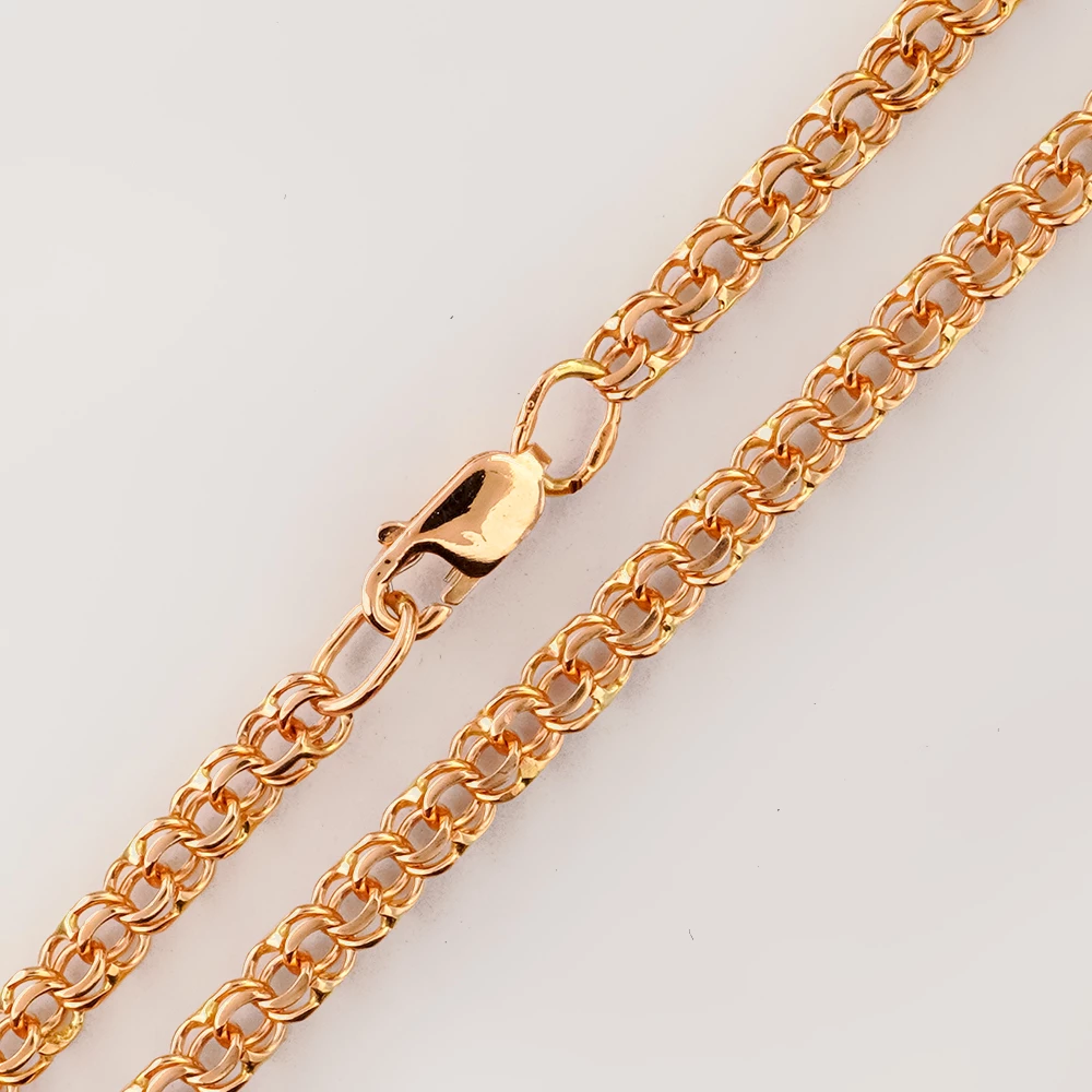 Цепь из красного золота 585 пробы