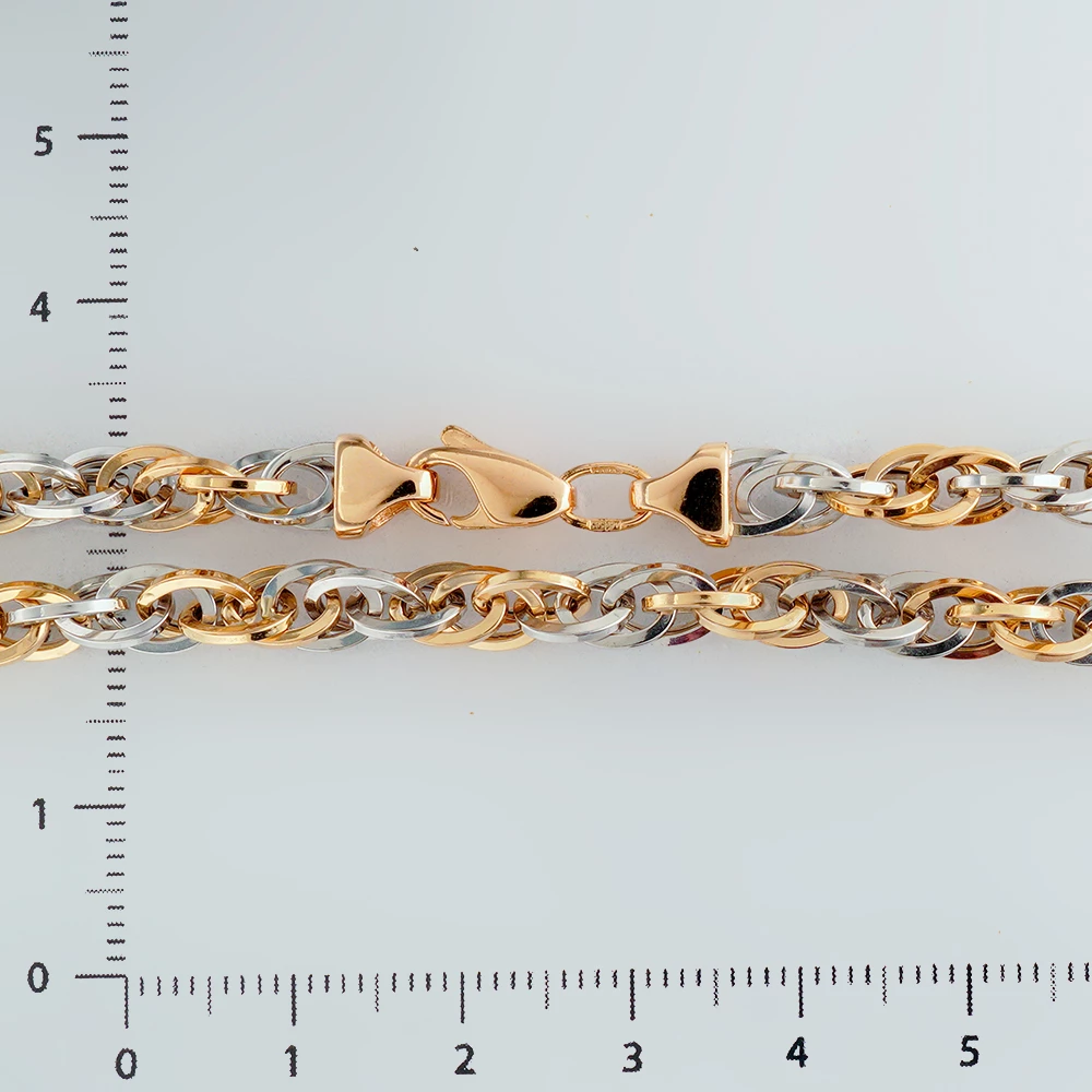 Цепь из красного золота 585 пробы