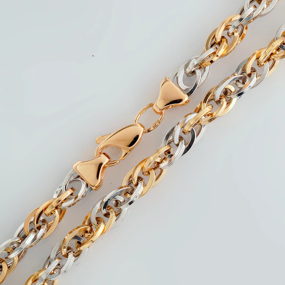 Цепь из красного золота 585 пробы