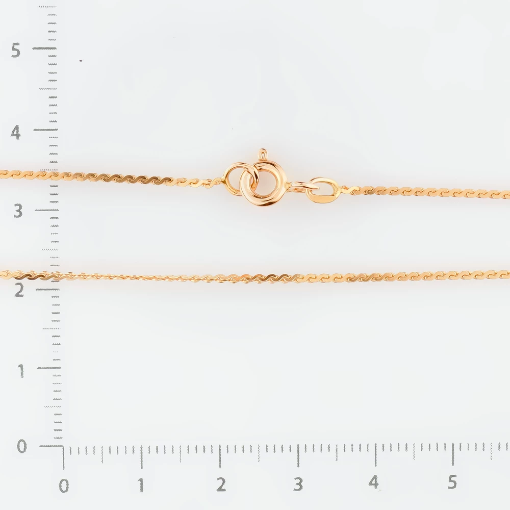 Цепь из красного золота 583 пробы