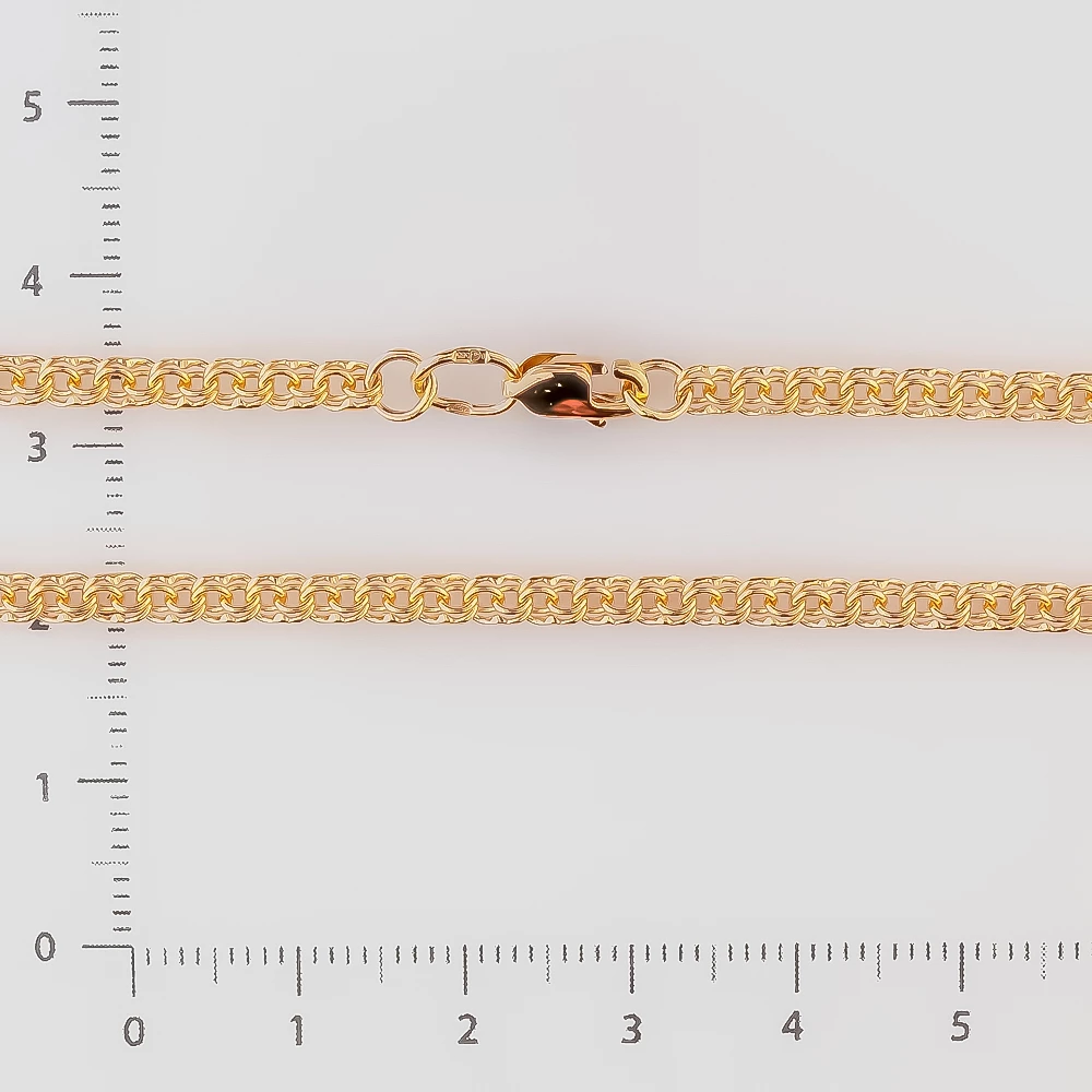 Цепь из красного золота 585 пробы