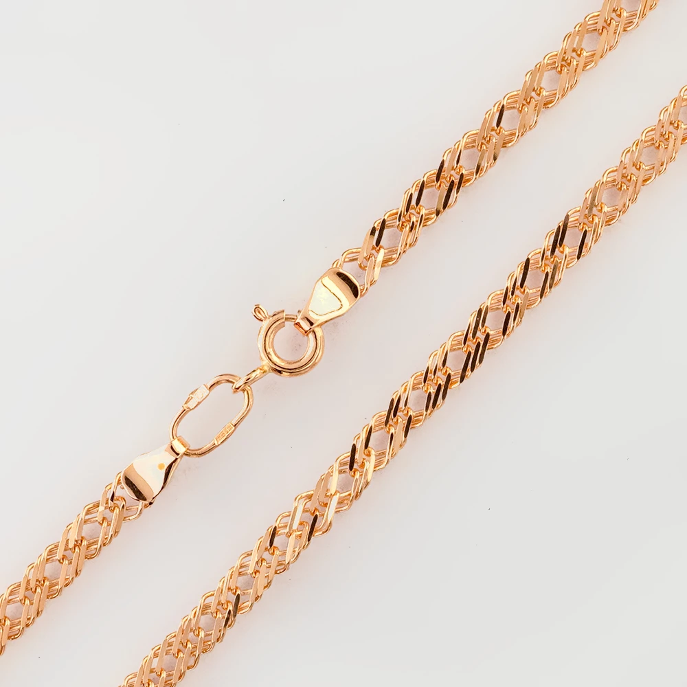 Цепь из красного золота 585 пробы