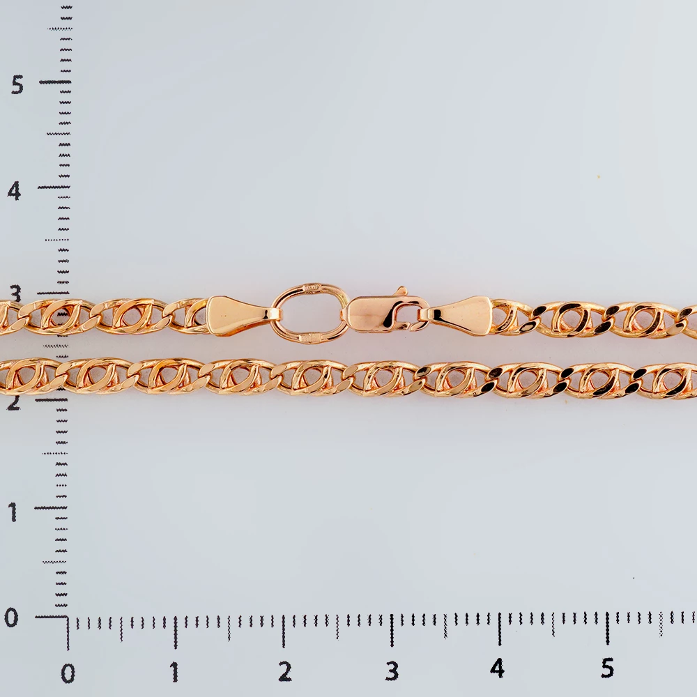 Цепь из красного золота 585 пробы