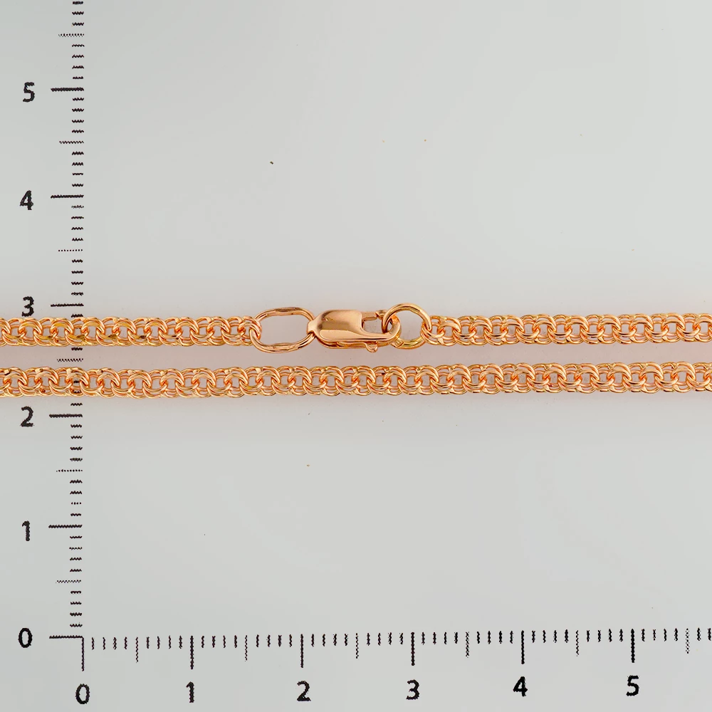 Цепь из красного золота 585 пробы