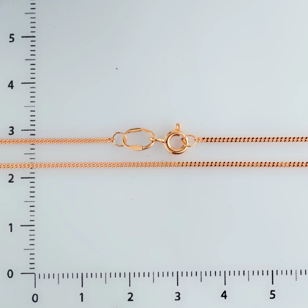 Цепь из красного золота 585 пробы