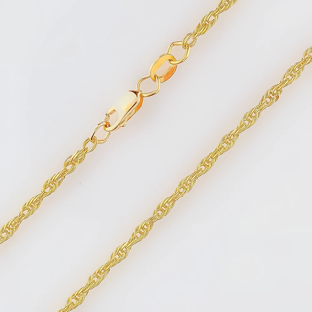 Цепь из красного золота 585 пробы