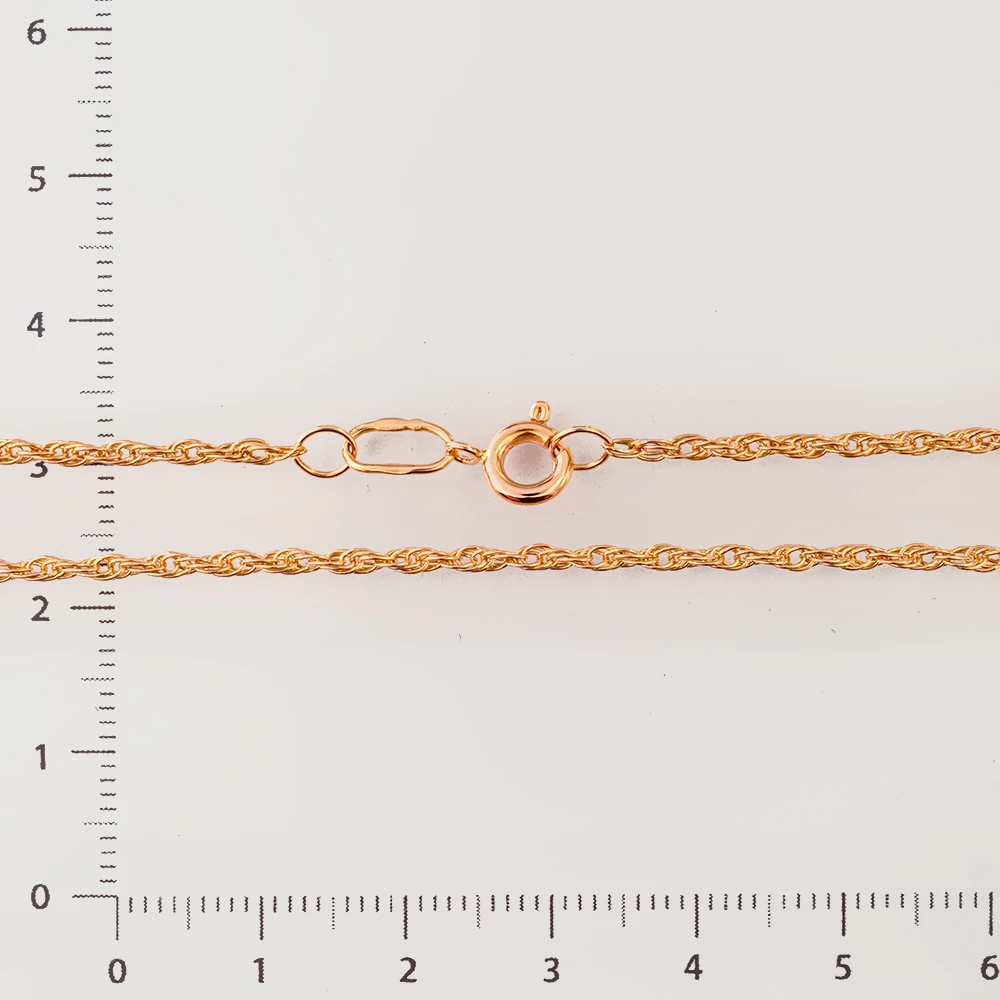 Цепь из красного золота 585 пробы