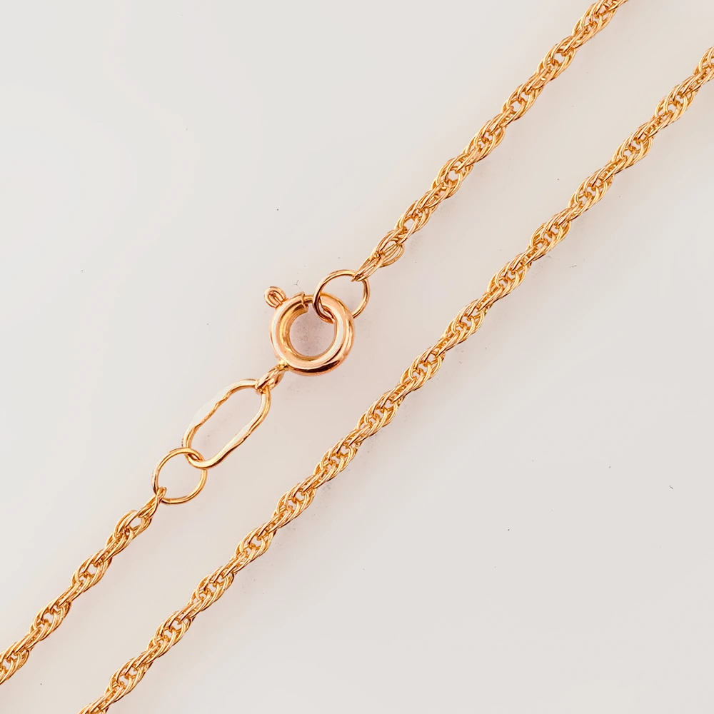 Цепь из красного золота 585 пробы